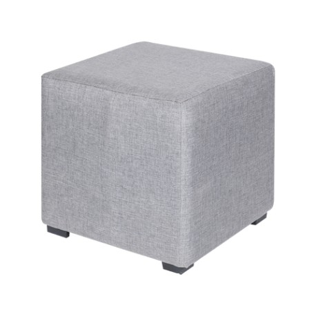 Taburete Cubo Gris