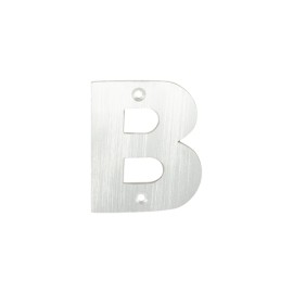 Letra aluminio para casa b