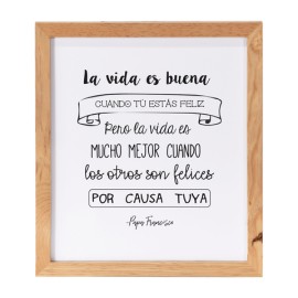 Cuadro Frase