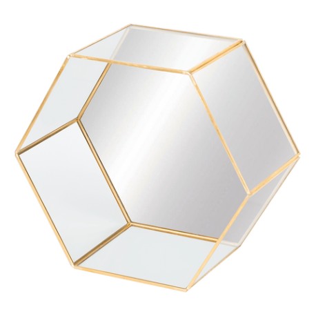Repisa hexagonal Cristal