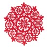 Mantel IND copo de nieve