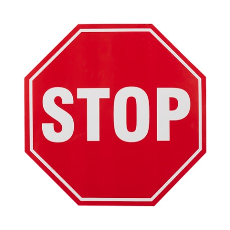 Imagen cuadro stop