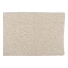 Mantel individual beige crudo