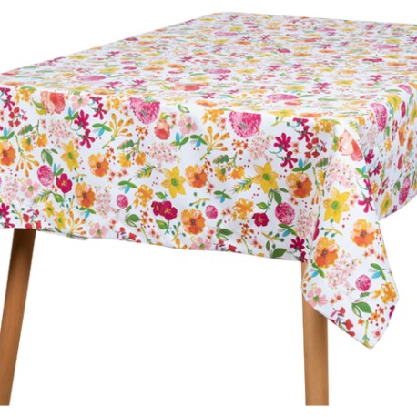 Mantel para mesa plegable floral