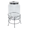 Dispensador de agua con base de metal 8L